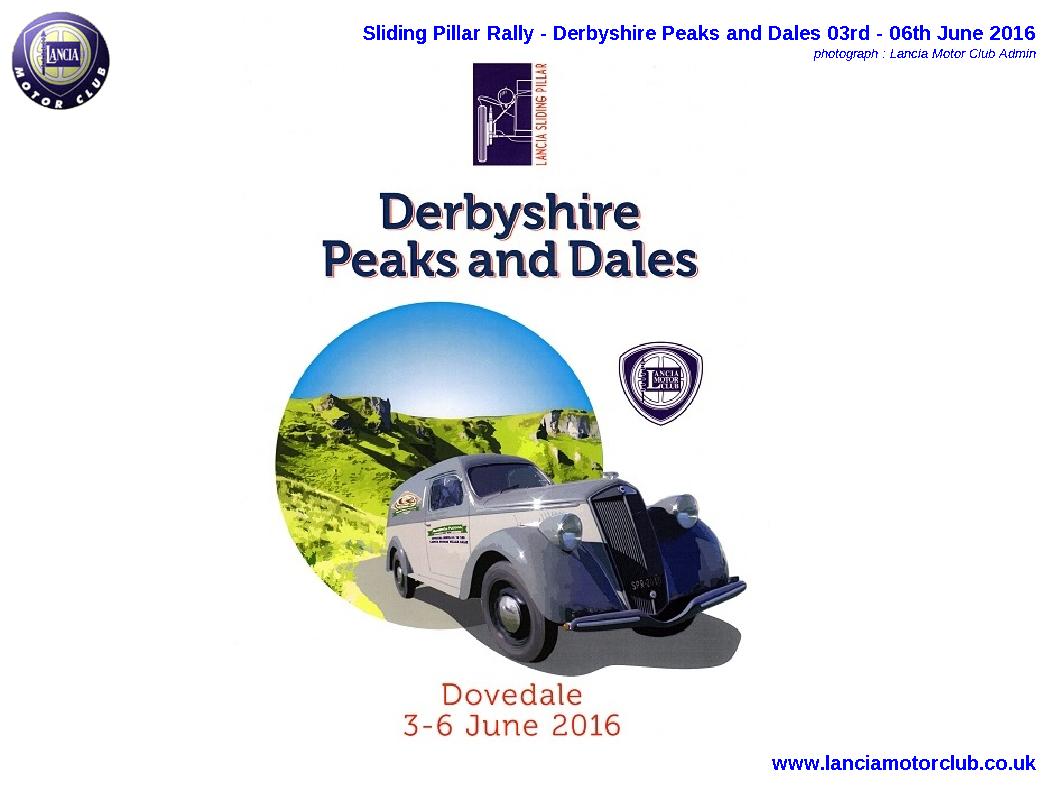 Sliding Pillar Rally - Derbyshire Peaks and Dales