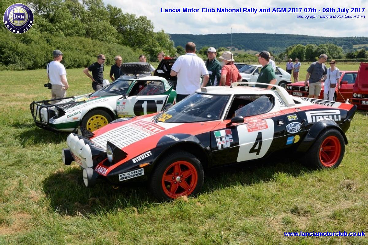 Lancia Motor Club National Rally and AGM 2017